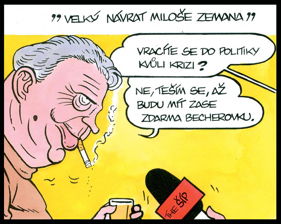 Miloš Zeman prezidentem